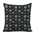 Cartoon Mummy Pattern Print Pillow Cover
