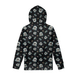 Cartoon Mummy Pattern Print Pullover Hoodie