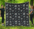 Cartoon Mummy Pattern Print Quilt