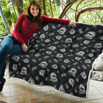 Cartoon Mummy Pattern Print Quilt