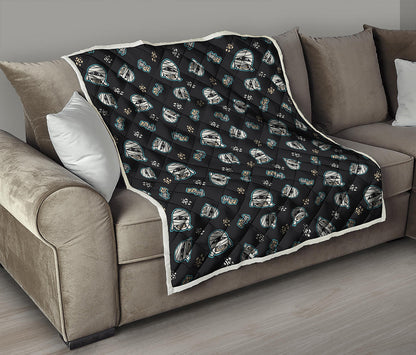 Cartoon Mummy Pattern Print Quilt