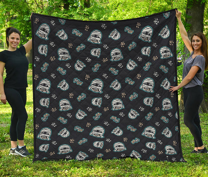 Cartoon Mummy Pattern Print Quilt