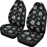 Cartoon Mummy Pattern Print Universal Fit Car Seat Covers