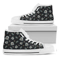 Cartoon Mummy Pattern Print White High Top Sneakers