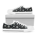 Cartoon Mummy Pattern Print White Low Top Sneakers