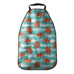 Cartoon Octopus Pattern Print Car Seat Organizers