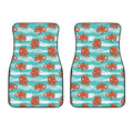 Cartoon Octopus Pattern Print Front Car Floor Mats