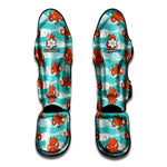 Cartoon Octopus Pattern Print Muay Thai Shin Guard