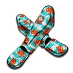 Cartoon Octopus Pattern Print Muay Thai Shin Guard