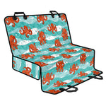 Cartoon Octopus Pattern Print Pet Car Back Seat Cover