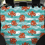 Cartoon Octopus Pattern Print Pet Car Back Seat Cover