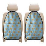 Cartoon Pomeranian Pattern Print Car Seat Organizers