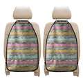 Cartoon Rabbit Pattern Print Car Seat Organizers