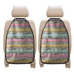 Cartoon Rabbit Pattern Print Car Seat Organizers