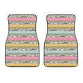 Cartoon Rabbit Pattern Print Front Car Floor Mats