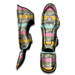 Cartoon Rabbit Pattern Print Muay Thai Shin Guard