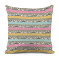 Cartoon Rabbit Pattern Print Pillow Cover