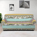 Cartoon Rabbit Pattern Print Sofa Cover
