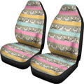 Cartoon Rabbit Pattern Print Universal Fit Car Seat Covers