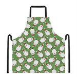 Cartoon Santa Claus Pattern Print Apron