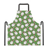 Cartoon Santa Claus Pattern Print Apron