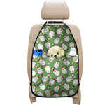 Cartoon Santa Claus Pattern Print Car Seat Organizers