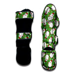 Cartoon Santa Claus Pattern Print Muay Thai Shin Guard