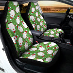 Cartoon Santa Claus Pattern Print Universal Fit Car Seat Covers