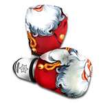 Cartoon Santa Claus Print Boxing Gloves