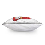 Cartoon Santa Claus Print Pillow Cover