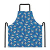 Cartoon Shark Pattern Print Apron