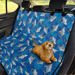 Cartoon Shark Pattern Print Pet Car Back Seat Cover