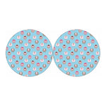 Cartoon Sheep Pattern Print Car Coasters