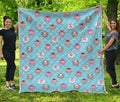 Cartoon Sheep Pattern Print Quilt