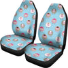 Cartoon Sheep Pattern Print Universal Fit Car Seat Covers