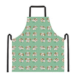 Cartoon Shih Tzu Pattern Print Apron