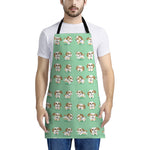 Cartoon Shih Tzu Pattern Print Apron