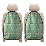 Cartoon Shih Tzu Pattern Print Car Seat Organizers