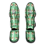 Cartoon Shih Tzu Pattern Print Muay Thai Shin Guard