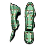Cartoon Shih Tzu Pattern Print Muay Thai Shin Guard