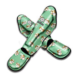 Cartoon Shih Tzu Pattern Print Muay Thai Shin Guard