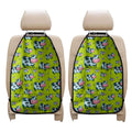 Cartoon Smiley Cow Pattern Print Car Seat Organizers
