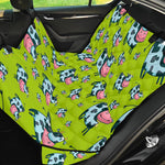Cartoon Smiley Cow Pattern Print Pet Car Back Seat Cover