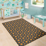Cartoon Star Pattern Print Area Rug