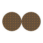 Cartoon Star Pattern Print Car Coasters