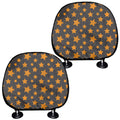 Cartoon Star Pattern Print Car Headrest Covers