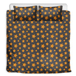 Cartoon Star Pattern Print Duvet Cover Bedding Set