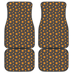 Cartoon Star Pattern Print Front and Back Car Floor Mats