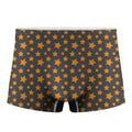 Cartoon Star Pattern Print Men's Boxer Briefs