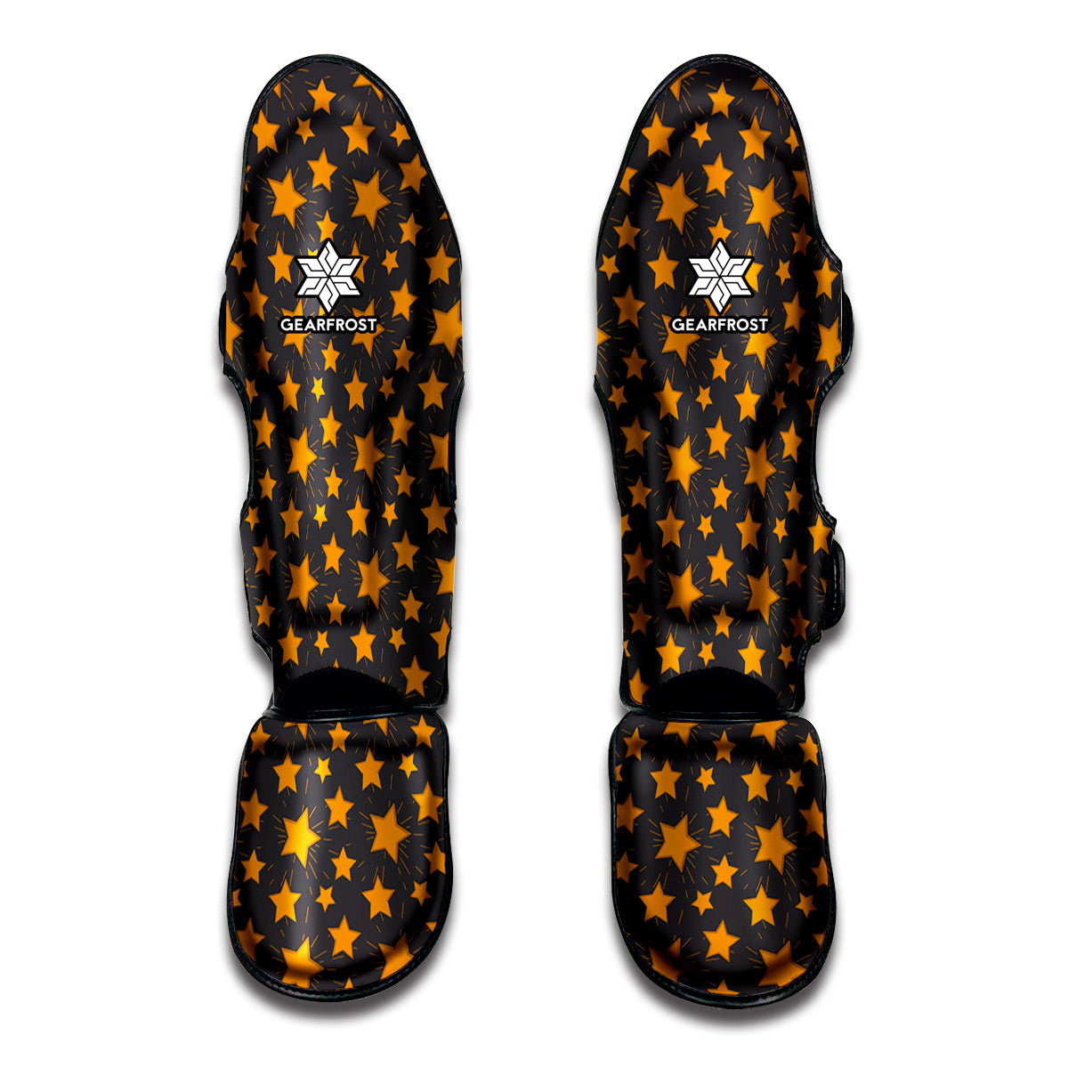 Cartoon Star Pattern Print Muay Thai Shin Guard